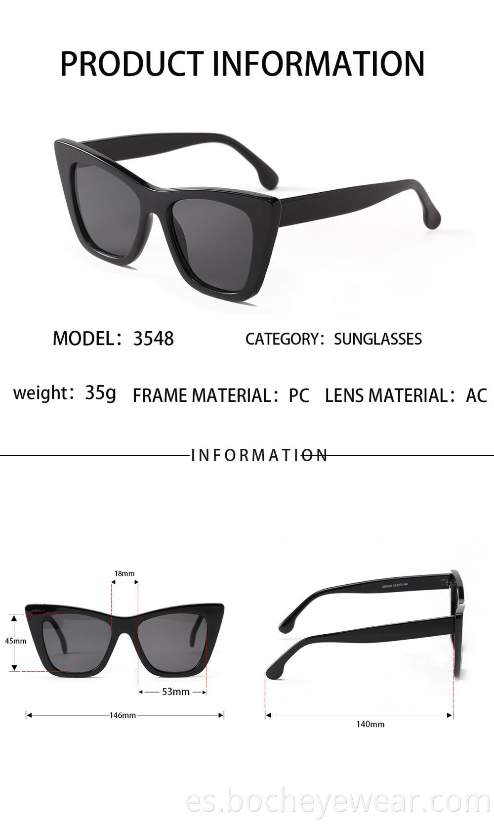 3548 Black Sunglasses